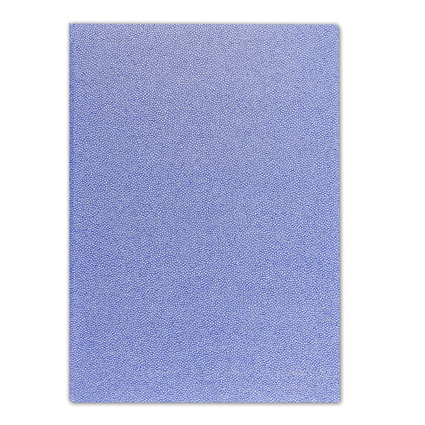 blaues DIN A4 Notizbuch, Skivertex, Tagebuch, Trixi Gronau