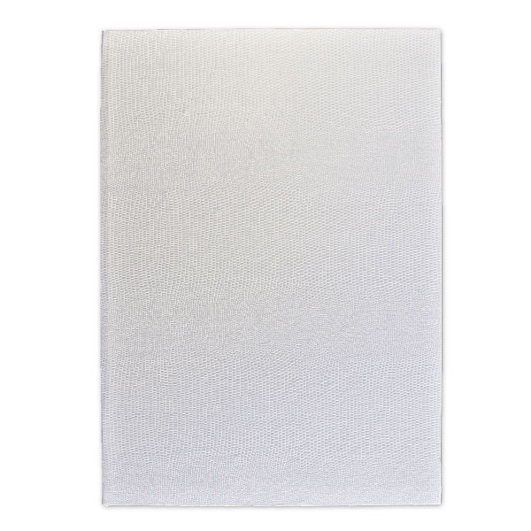 weisses DIN A4 Notizbuch, Skivertex, Tagebuch, Trixi Gronau