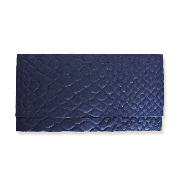 SNAKE Envelope black Material handmade ecological paper Color black Size H 17 cm • L 24 cm