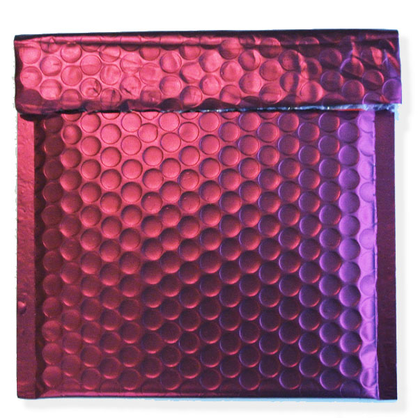 Versandtasche, Luftgepolstert, Aubergine