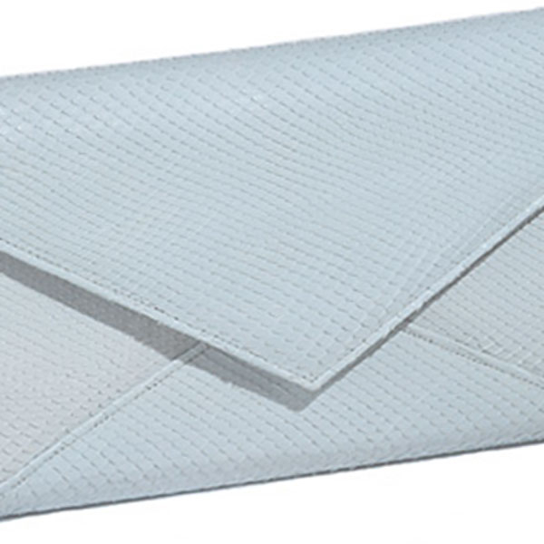 Clutch, Python, lichtblau, Janda, detail
