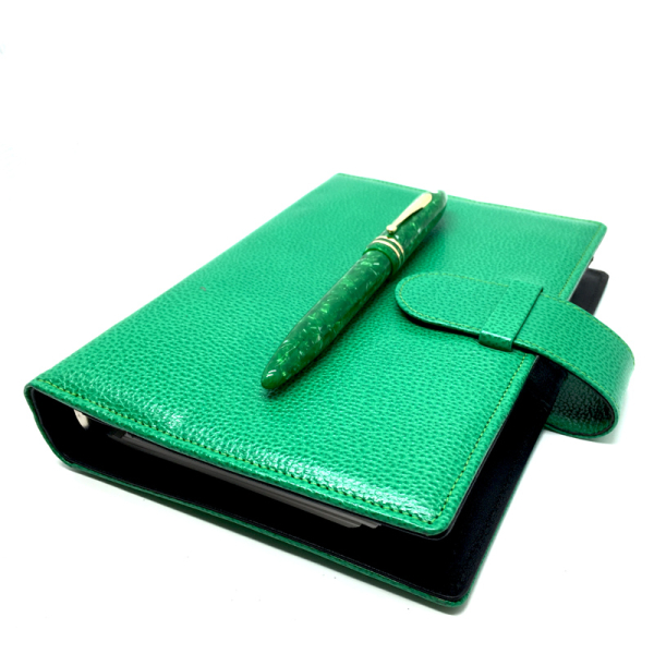 Trixi Gronau Personal Organizer Kim, Leder grün
