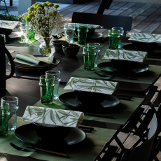 Paviot napkin NATURAL GARDEN green