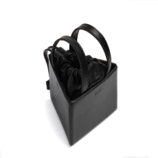 Talel Tote Bag triangle S schwarz, front