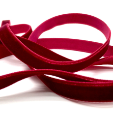 Vivant Geschenkband SAMT bordeaux 9 mm