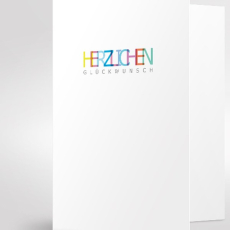 Trixi Gronau Color Herzlichen Glückwunschkarte