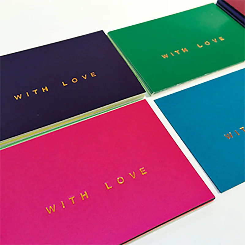 Selection of papers with different colours and surfaces at TRIXI GRONAU
